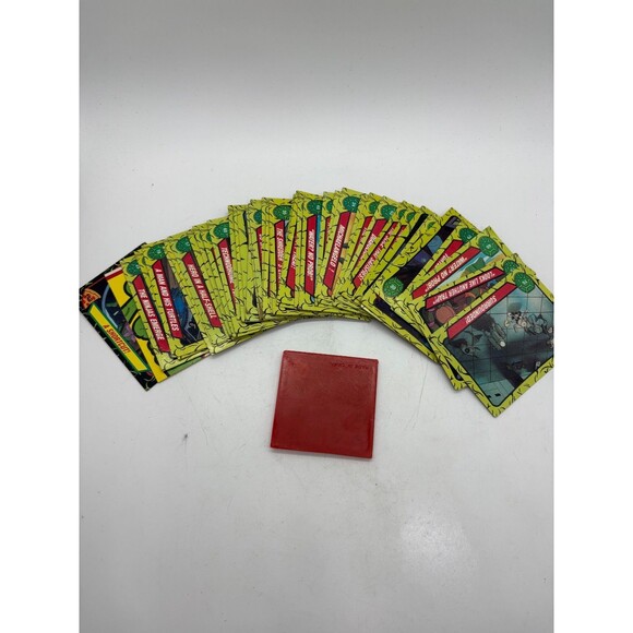 Teenage Mutant Ninja Turtles 1991 Trading Card Lot Topps Non-Sport Puzzle - Picture 2 of 2